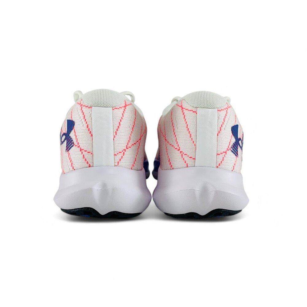 Under Armour Charged Breeze 2 White Violet Women's Running Shoes 3026142-103 - Picture 6 of 8